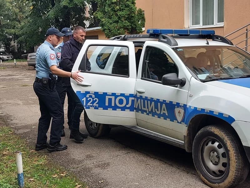 Privođenje Novitovića 2022.
