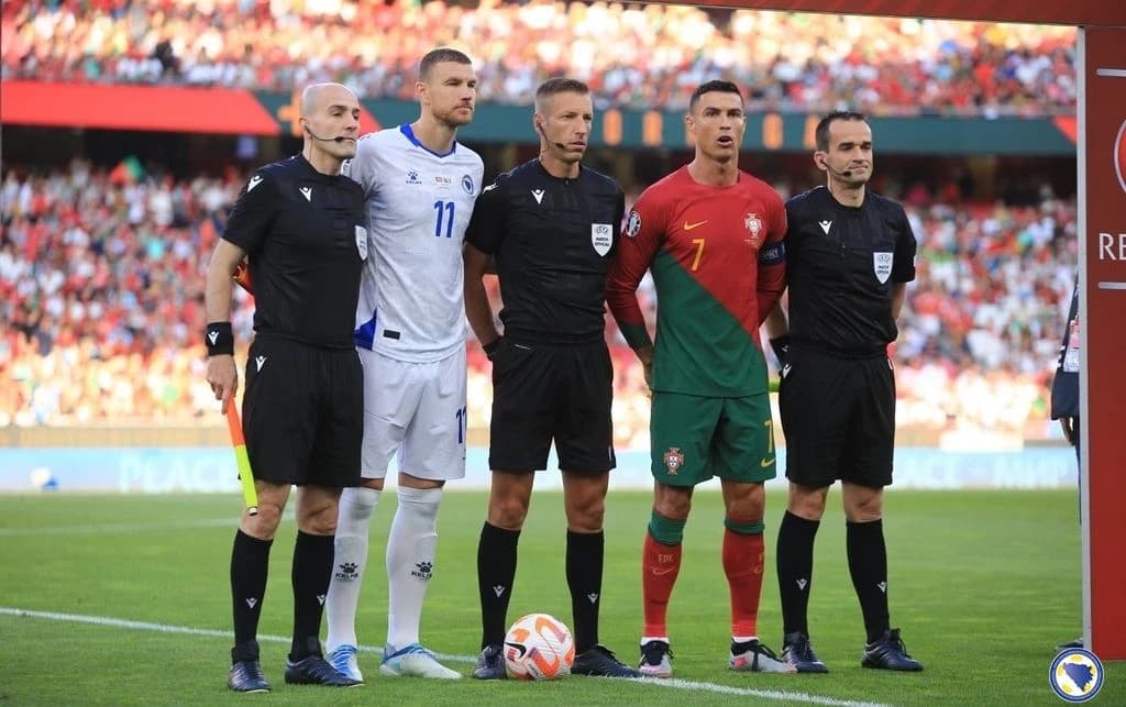 Džeko i Ronaldo su rekorderi svojih reprezentacija