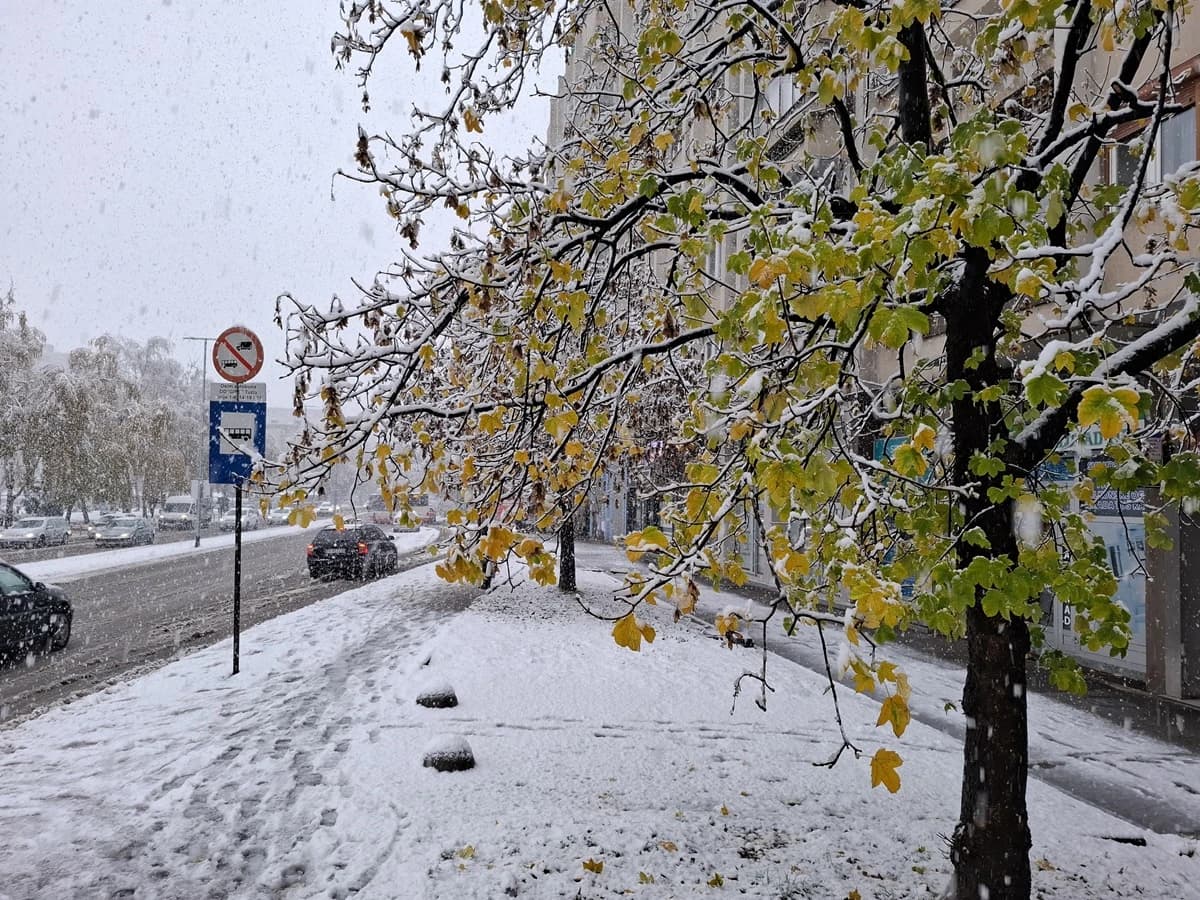 Snijeg u Tuzli
