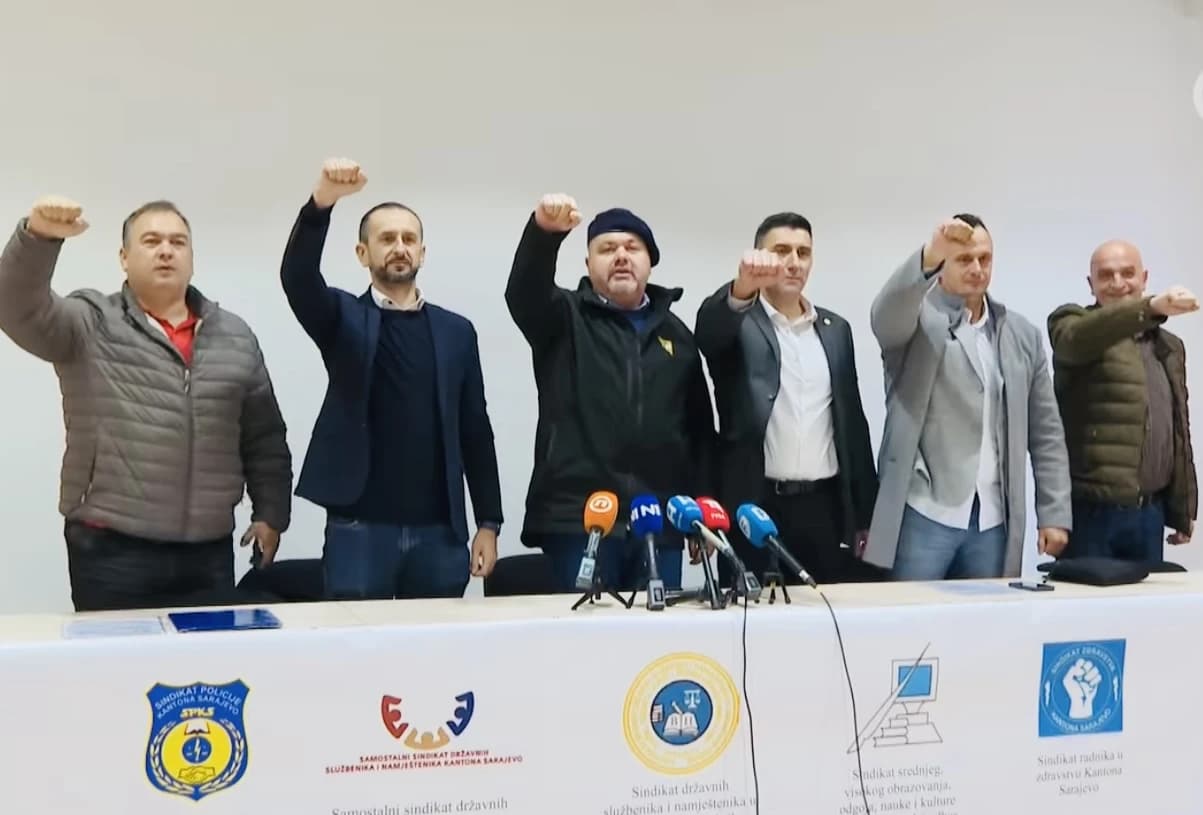 Predsjednici sindikata koji sutra izlaze na proteste