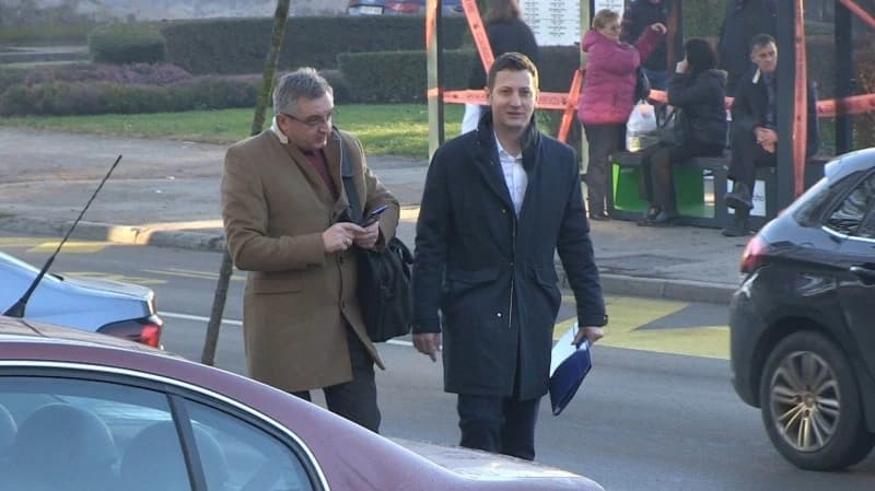 Prvooptuženi Branislav Zeljković (desno)