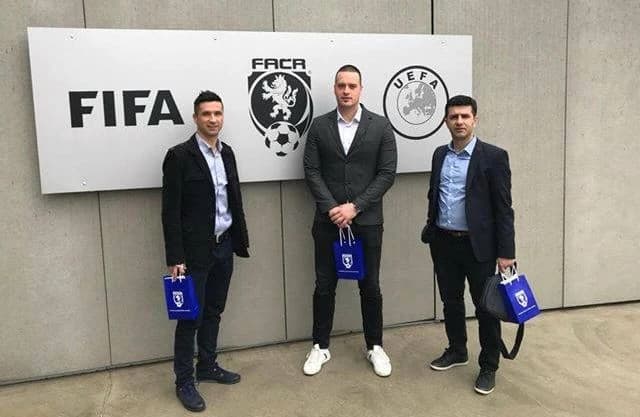 Pajić (krajnji desno) prije tri godine sa juniorima ispao iz bh. elite