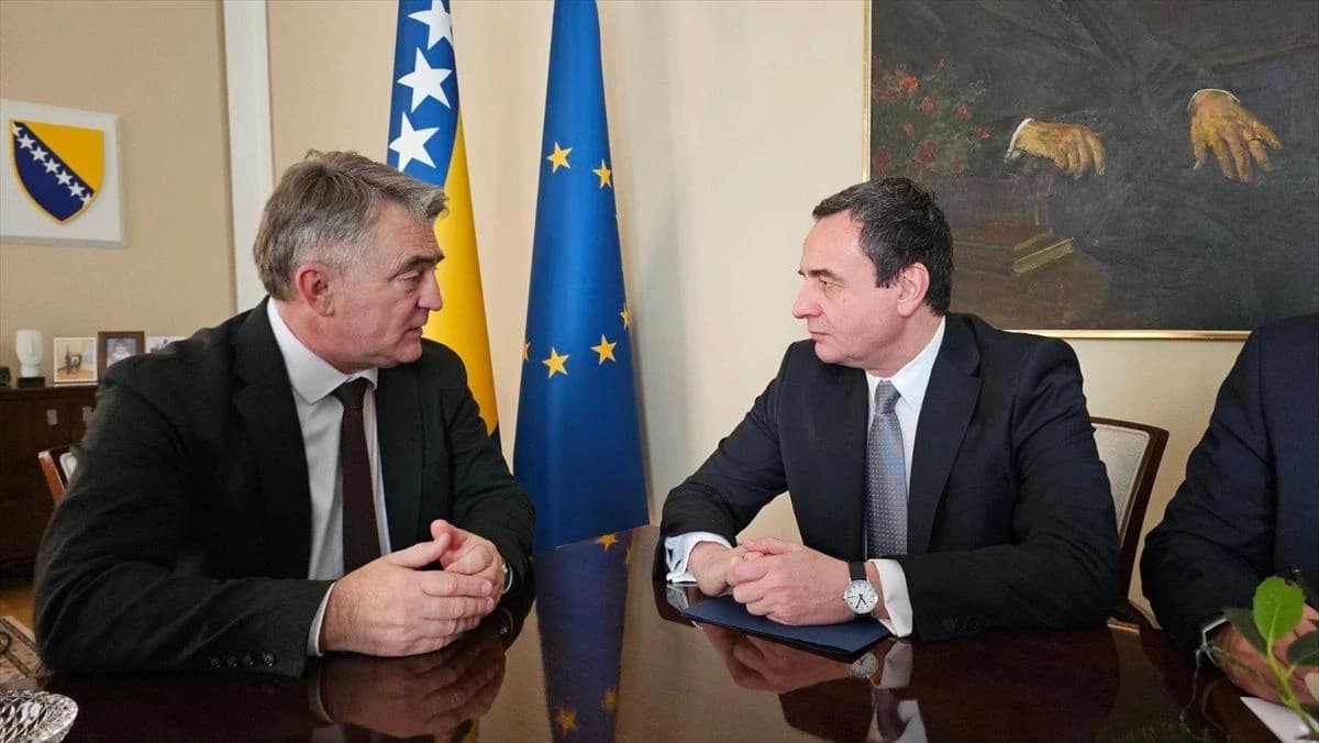 Željko Komšić i Albin Kurti