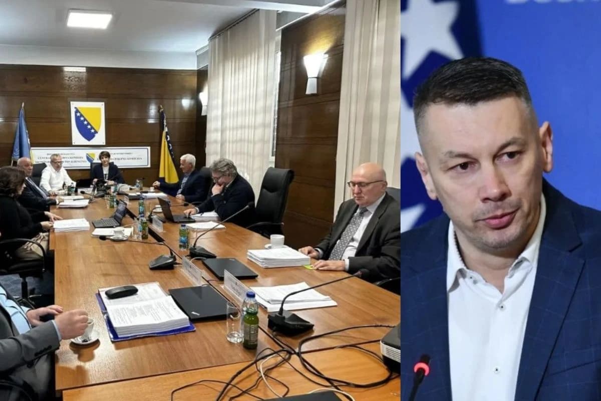 Članovi CIK-a i Nenad Nešić