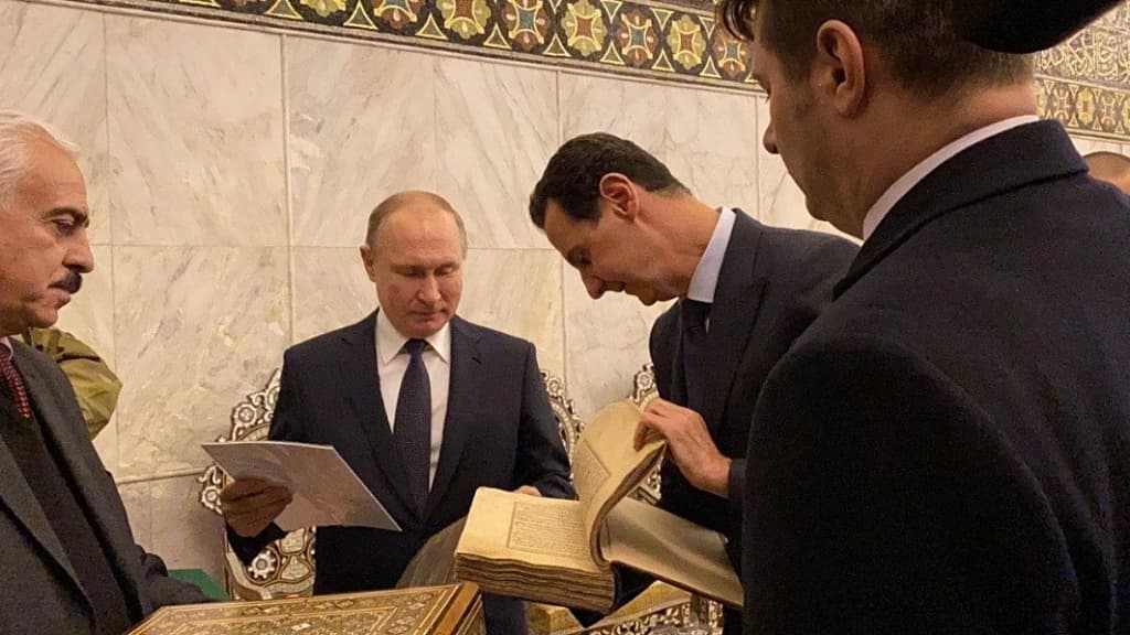 Vladimir Putin i Bashar al Assad
