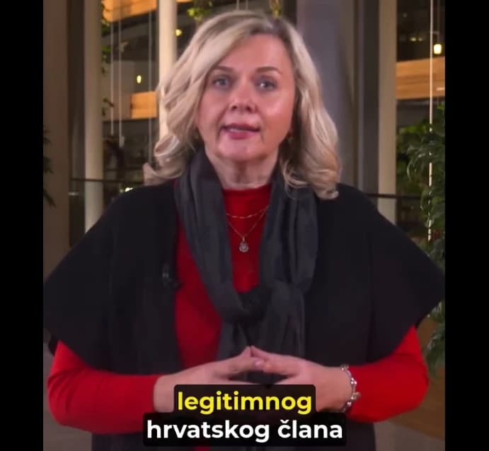Željana Zovko, zastupnica HDZ-a u Evropskom parlamentu
