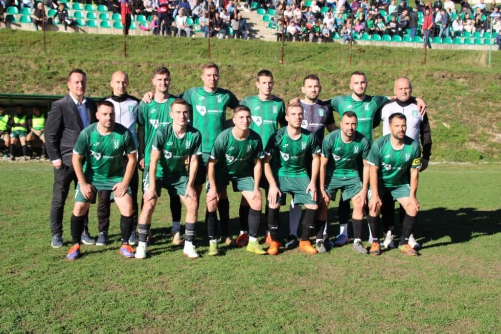 Ekipa NK Vareš koja je izborila plasman u osminu finala Kupa BiH