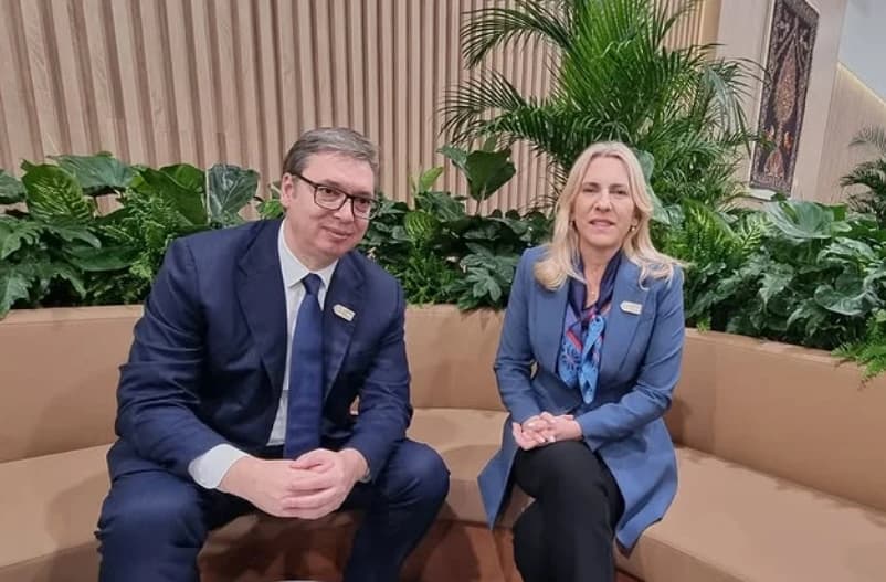 Aleksandar Vučić i Željka Cvijanović