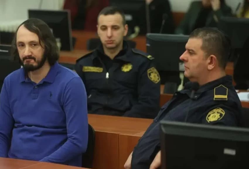 Aleksandar Macan, jedan od dvojice optuženih