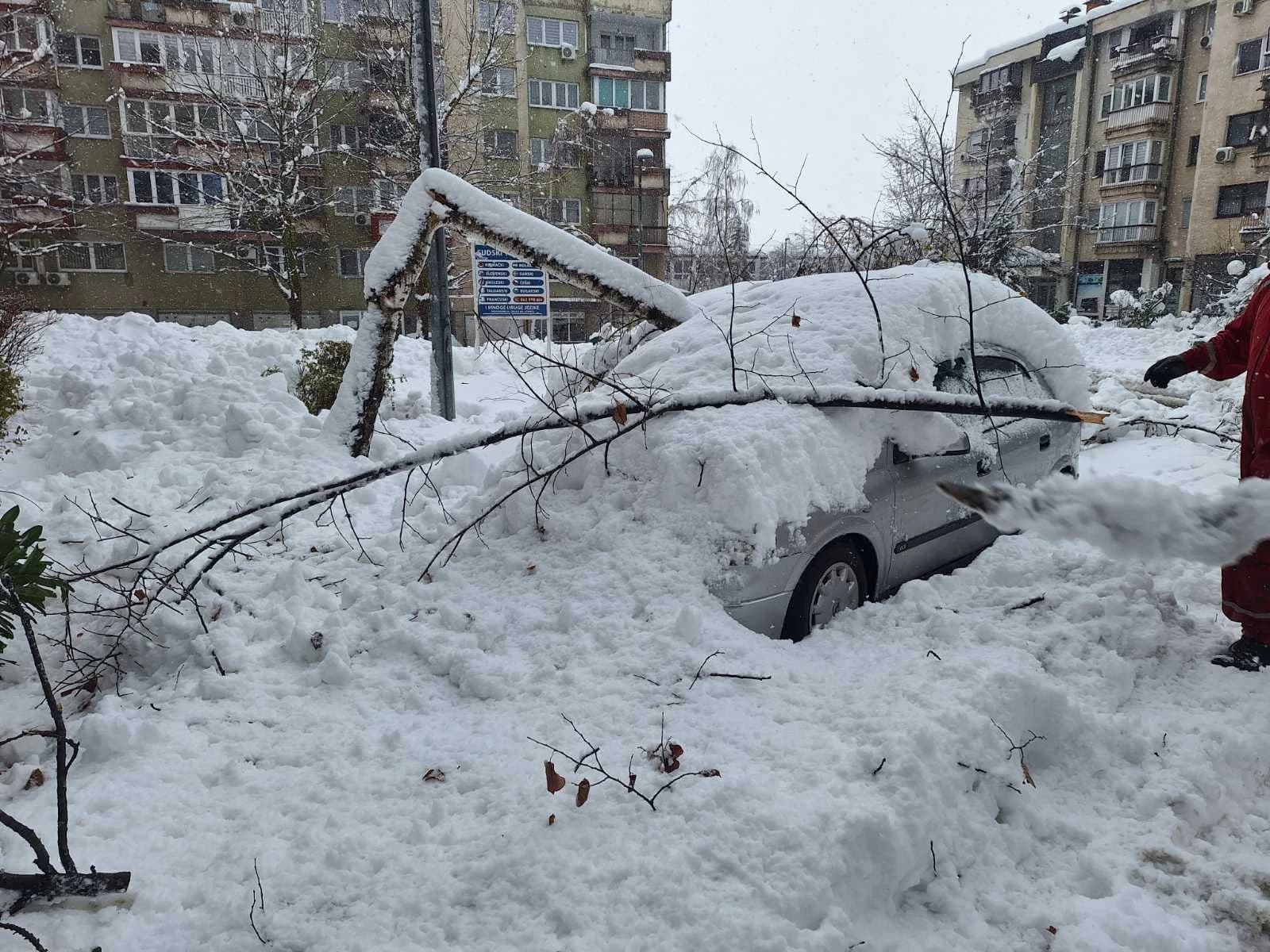 Velike snježne padavine u Srebreniku