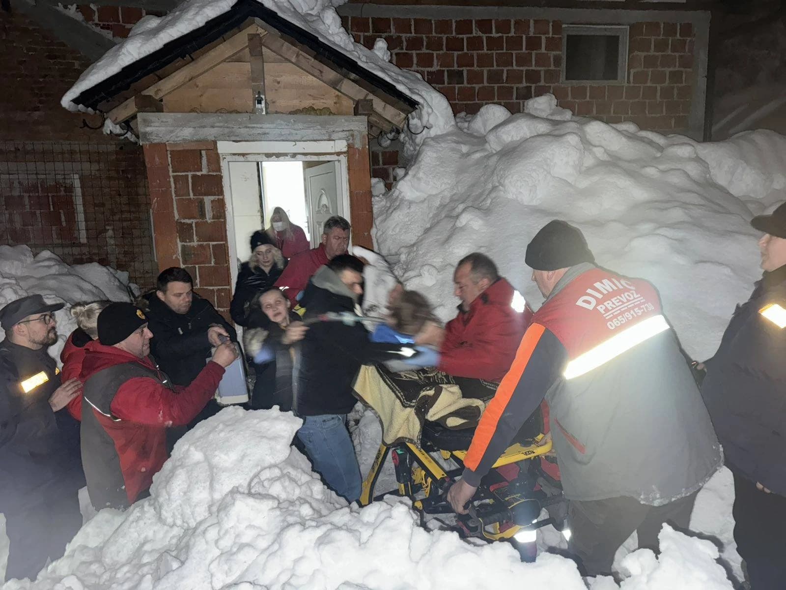 Uspješna evakuacija bolesnog djeteta