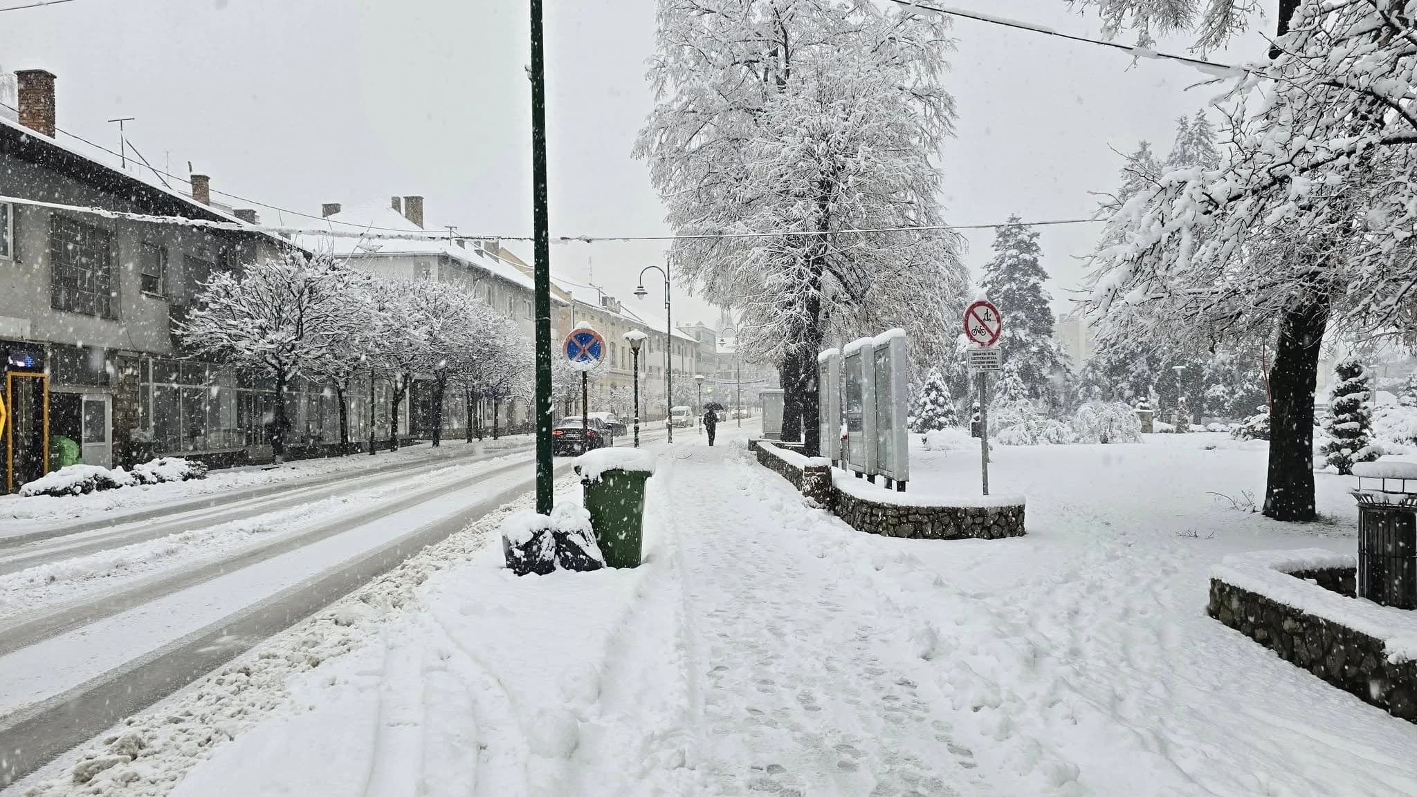 Gradačac pod snijegom