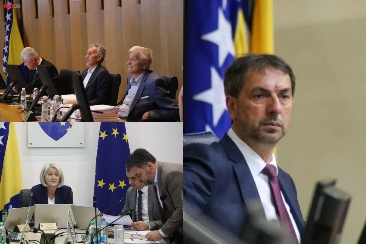Čović, Ademović, Špirić, Krišto, Košarac i Čavara