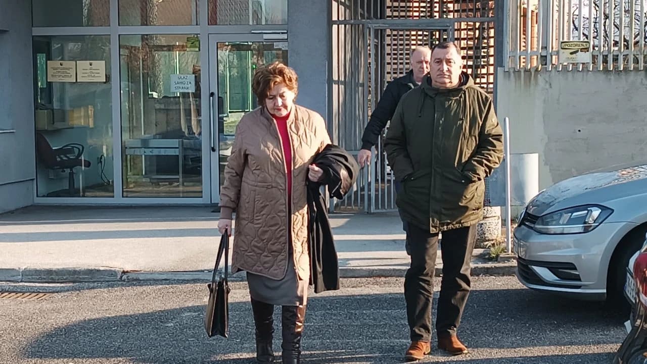 Zoran Ilić i advokatica Nada Mandić