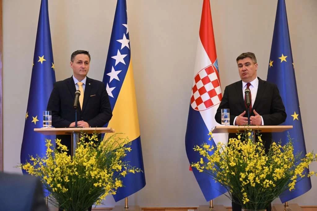 Denis Bećirović i Zoran Milanović