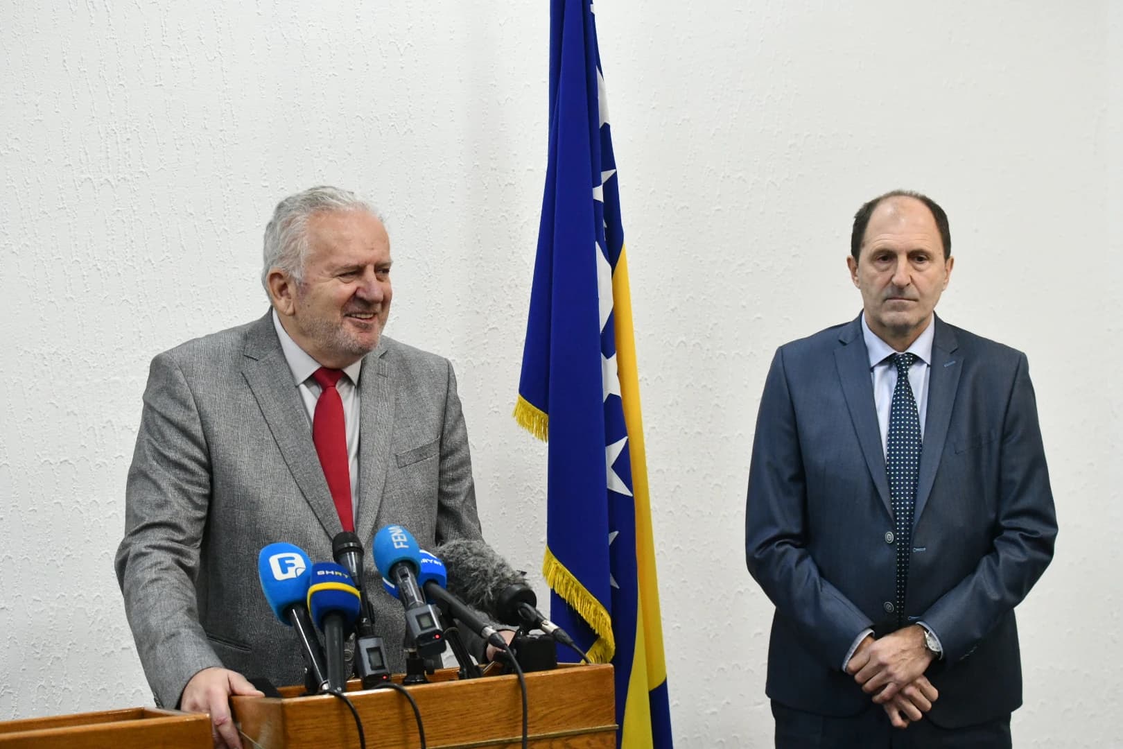 Safudin Čengić (lijevo)