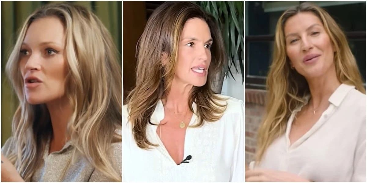 Kate Moss, Cindy Crawford i Gisele Bundchen