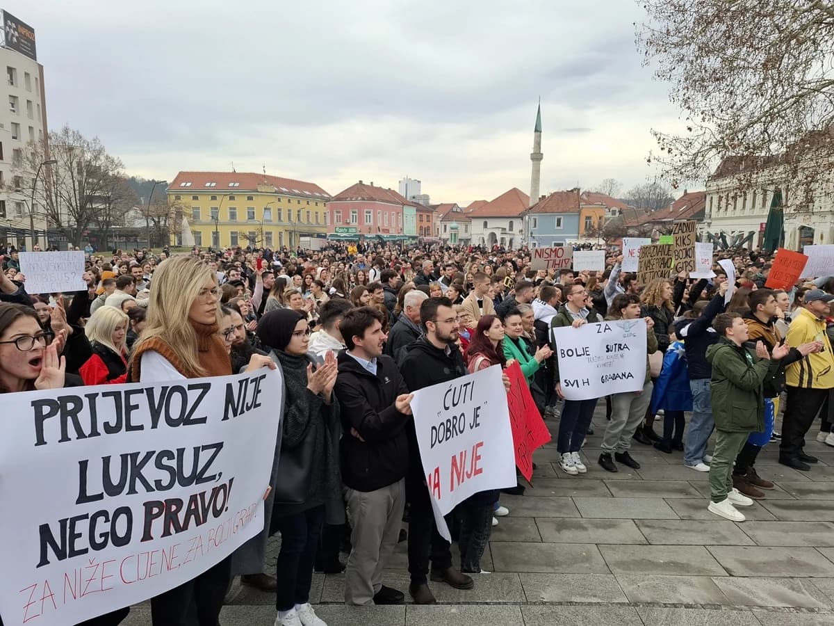 Protest u Tuzli