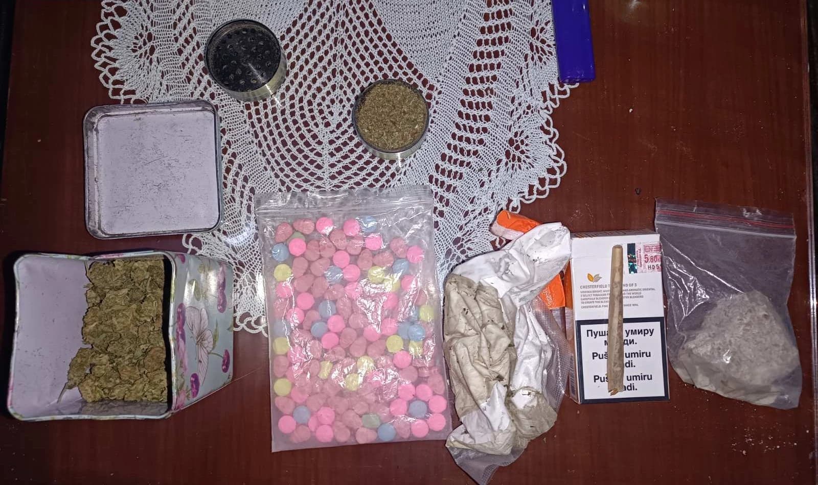 Droga pronađena u pretresima