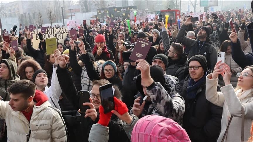 S jednog od protesta studenata