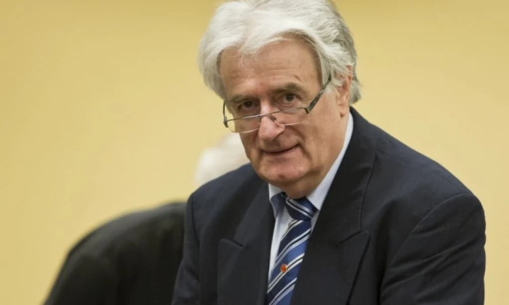 Ratni zločinac Radovan Karadžić