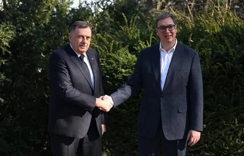 Milorad Dodik i Aleksandar Vučić