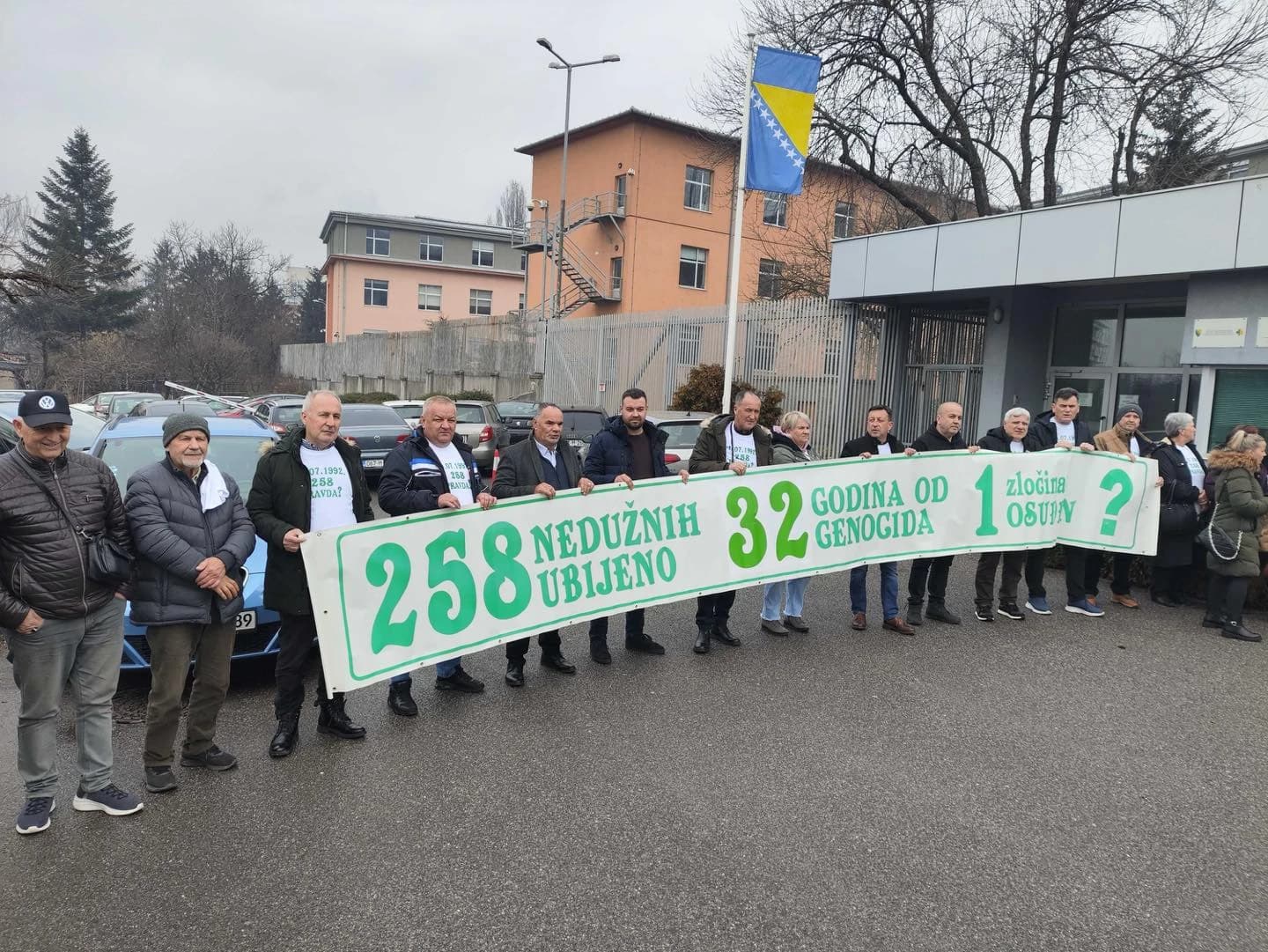 Predstavnici Udruženja "Biljani u srcu" pred Sudom BiH