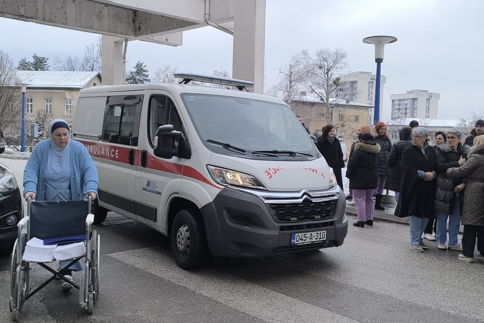 Protesti Klinički centar Sarajevo Klinički centar Sarajevo