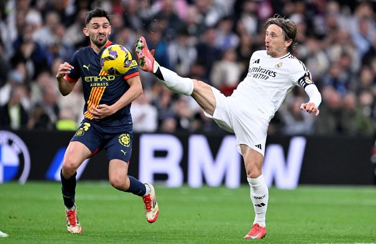 Modrić je načeo Gironu u 41. minuti