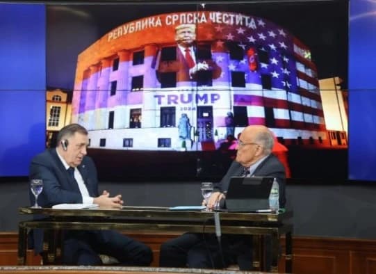 Milorad Dodik i Rudy Giuliani