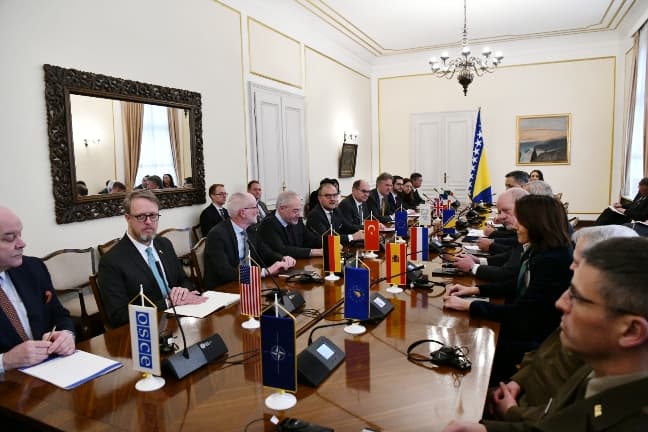 Sastanak, Denis Bećirović, Eufor,  PIC,
