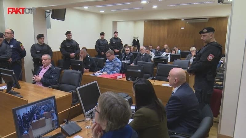 S jednog od ročišta optuženima