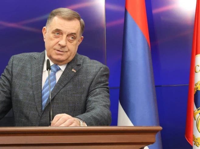 Milorad Dodik na press konferenciji