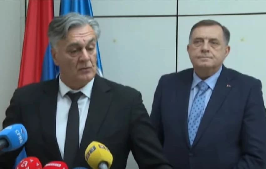 Siniša Karan i Milorad Dodik
