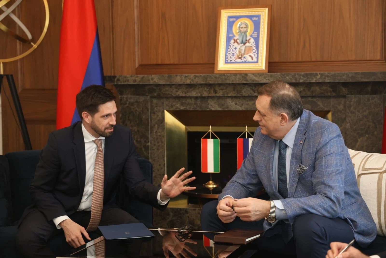 Levant Mađar i Milorad Dodik
