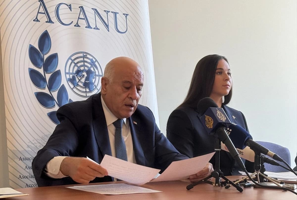 Jibril Rajoub i Valerie Tarazi