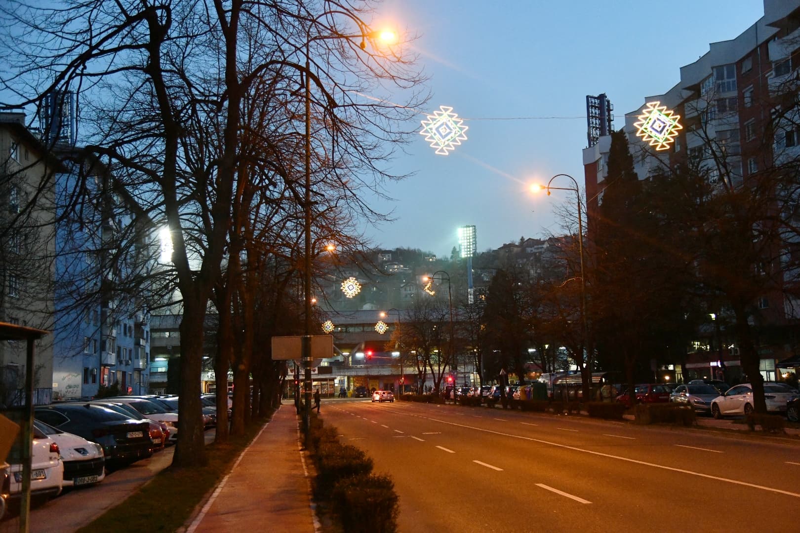 Stadion Grbavica, Policija