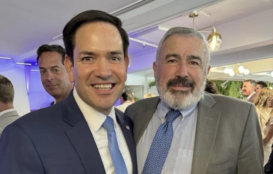 Marco Rubio i Sven Alkalaj