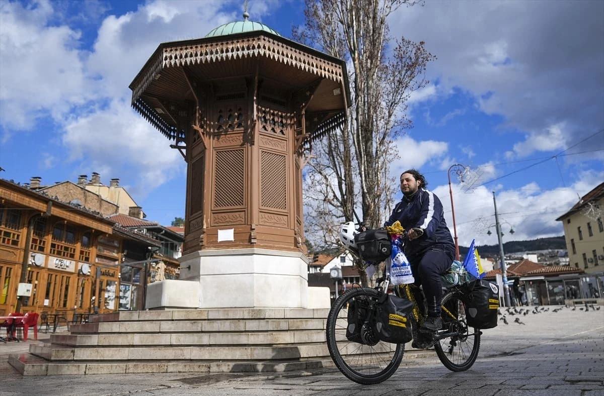 Burak Ozturk na Baščaršiji