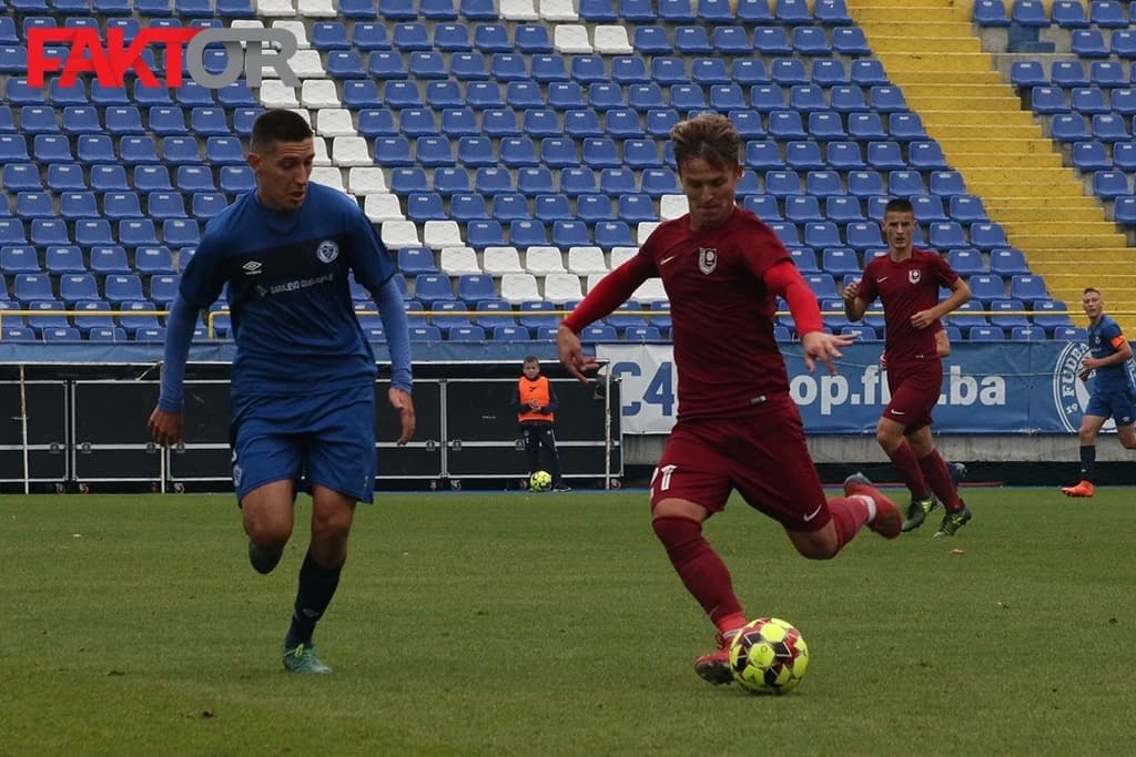 Gradski derbi na glavnom terenu stadiona Grbavica pripao juniorima Sarajeva