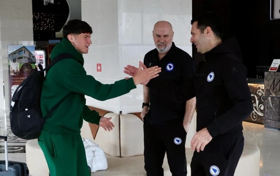Malić u društvu Barbareza i Spahića