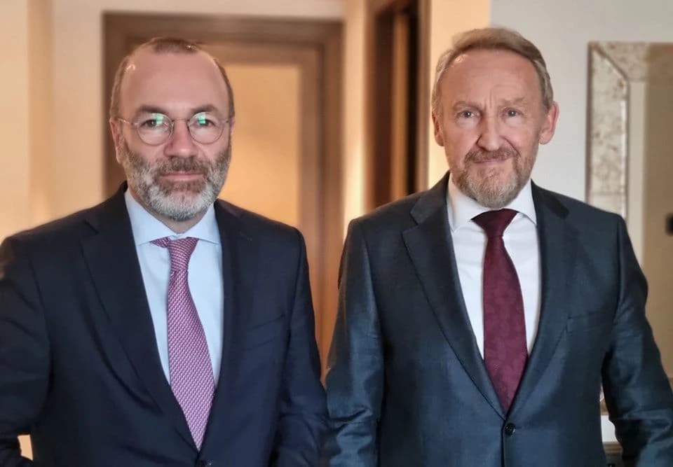 Manfred Weber i Bakir Izetbegović
