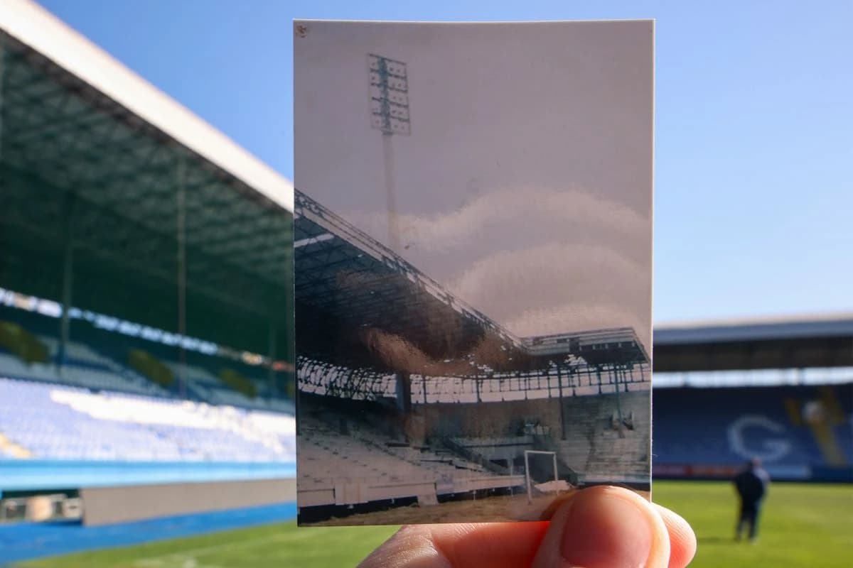 Željin stadion je zapaljen 4. maja 1992. godine