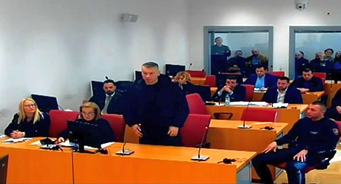 Nenad Nešić u sudnici