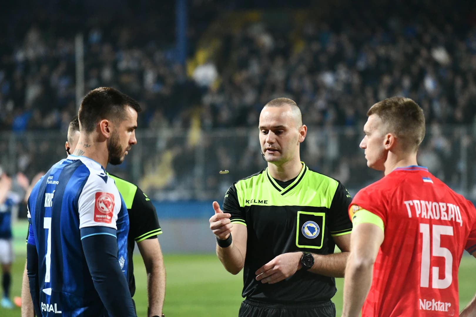 Tomić na duelu Željezničara i Borca