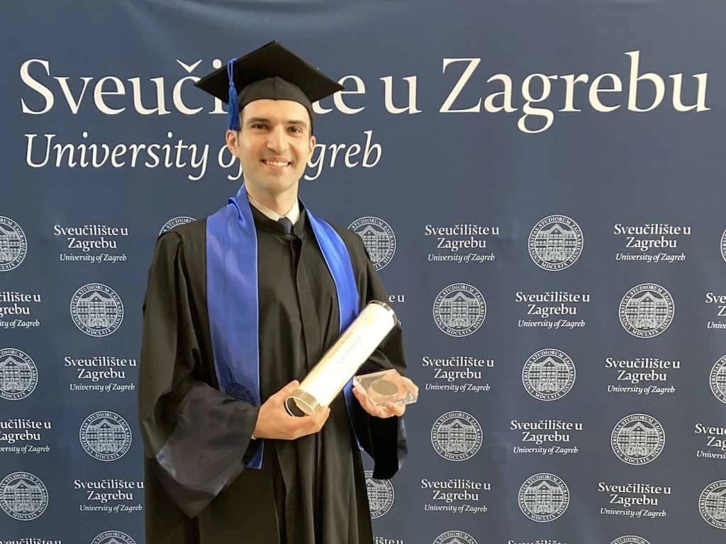 Reprezentativac BiH doktorirao u Zagrebu