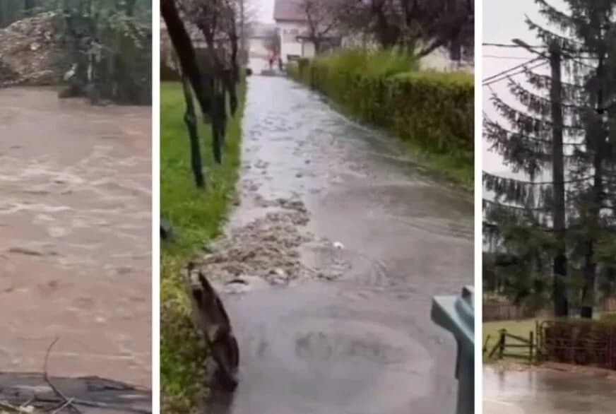 Kiša je izazvala brojne probleme