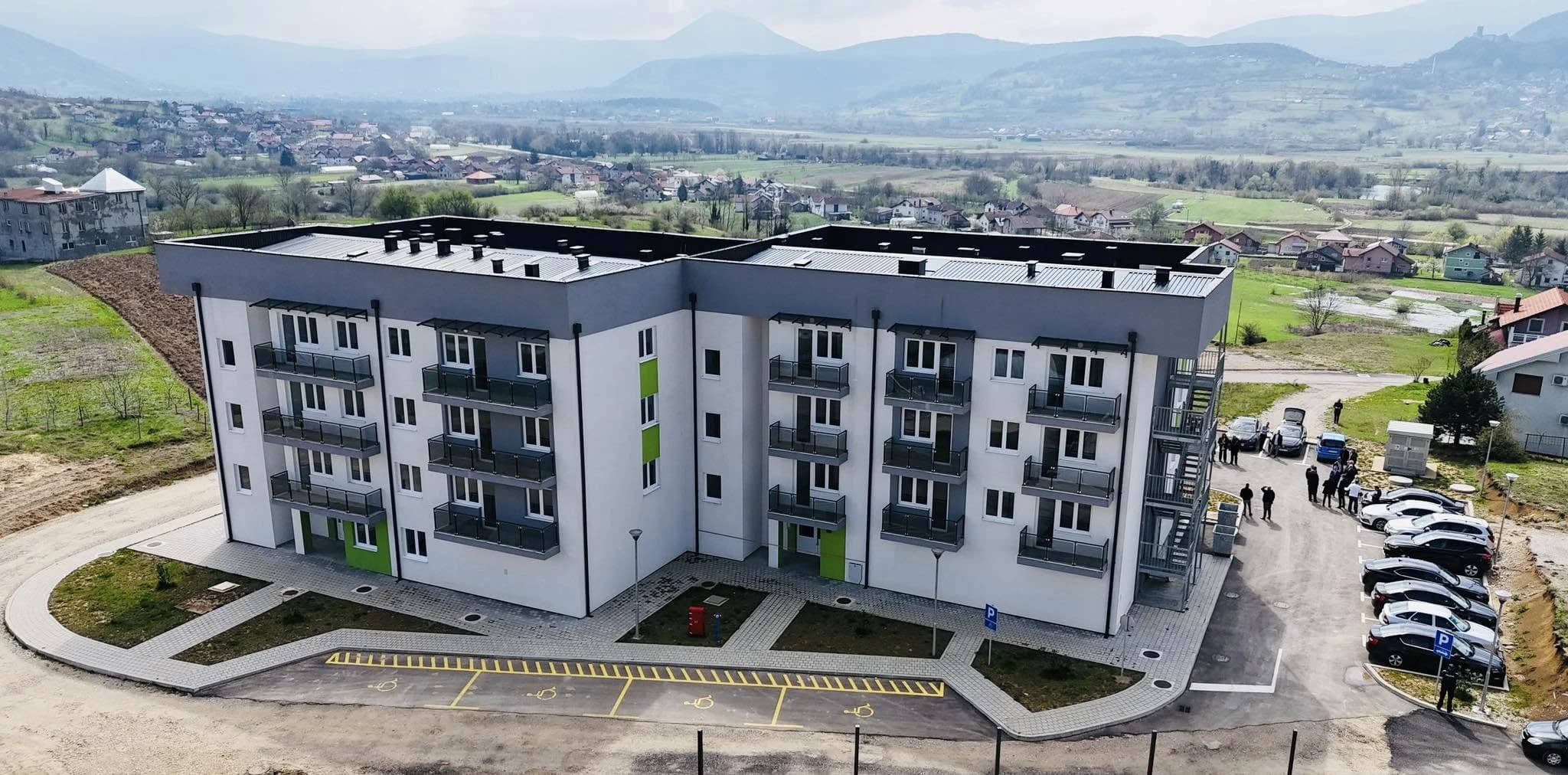 Zgrada je izgrađena u okviru projekta CEB II