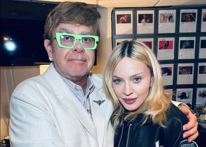 Elton i Madonna
