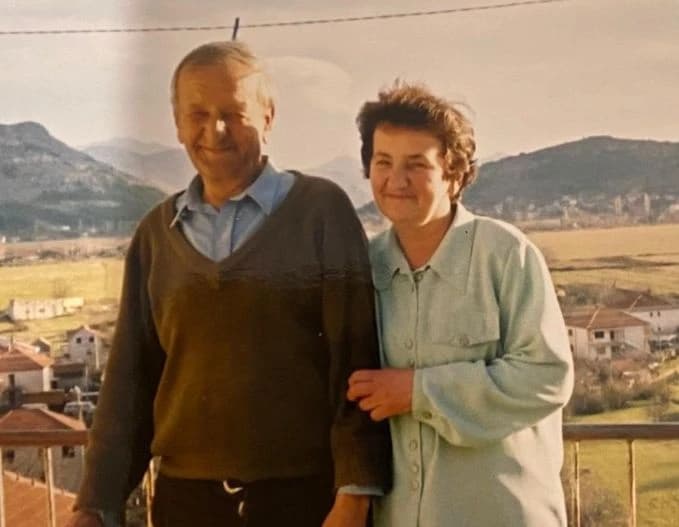 Otac i majka Nebojše Vukanovića - Anđelko i Nevenka